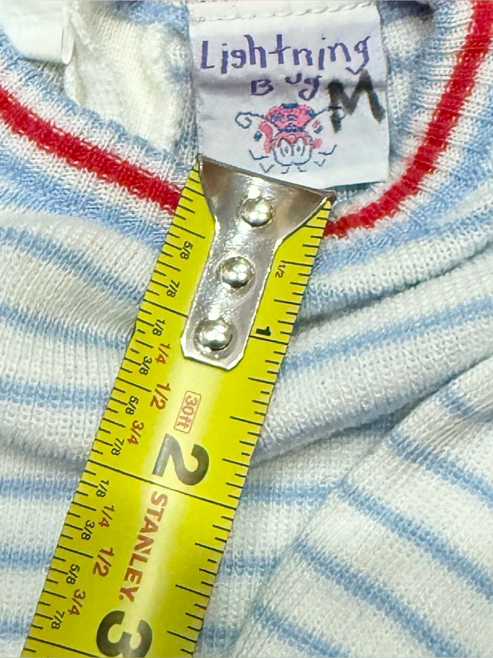 Vintage 90s Train Appliqué Overalls and Shirt Matching Set Boys Size 18 Months - Picture 6 of 8